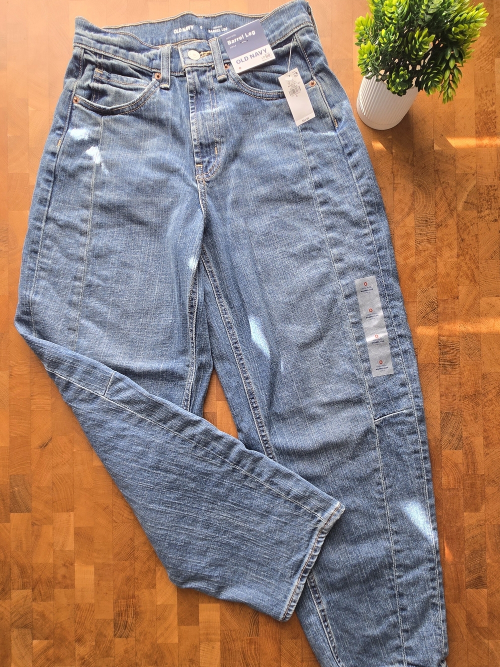 Barrel Jeans |High Rise| Size 0